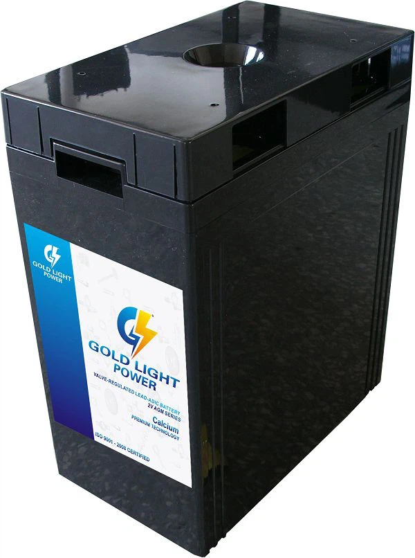 2V600AH AGM Rechargeable Power Battery Valve Regulated Lead Aicd Battery For Long Life Battery